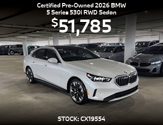 preowned BMW offer X4