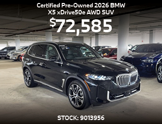 preowned BMW offer