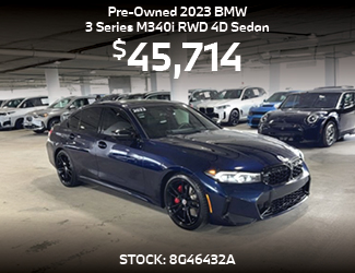 preowned BMW offer