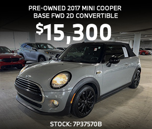 Pre-Owned 2017 MINI Cooper