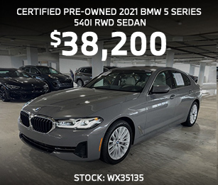 Certified Pre-Owned 2021 BMW 5 Series