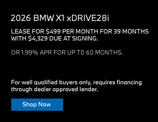 2026 BMW X1 offer
