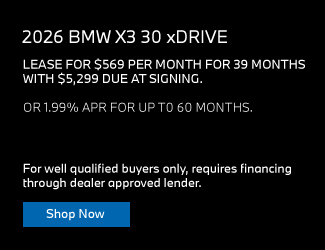 2026 BMW X3 offer