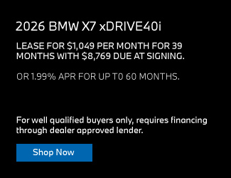 2026 BMW X7 offer