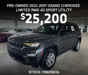 Pre-Owned 2022 Jeep Grand Cherokee