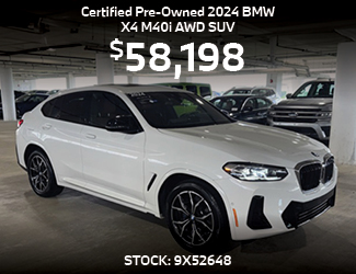 Certified Pre-Owned 2024 BMW X4 M40i AWD SUV