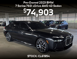Pre-Owned 2023 BMW 7 Series 760i xDrive AWD 4D Sedan