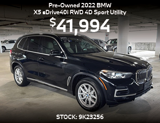 Pre-Owned 2022 BMW X5 sDrive40i RWD 4D Sport Utility