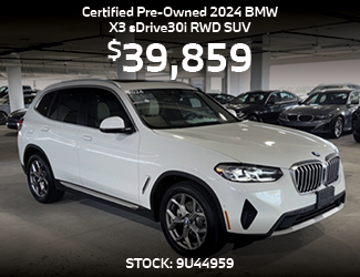 Certified Pre-Owned 2024 BMW X3
