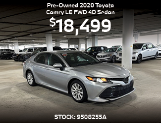 PRE-OWNED 2020 Toyota Camry LE FWD 4D Sedanoffer