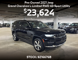 PRE-OWNED 2021 Jeep Grand Cherokee L Limited RWD 4D Sport Utility offer