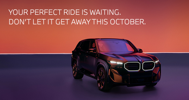 Your perfect ride is waiting - dont let it get away this October