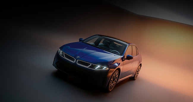 new black premium BMW Sedan