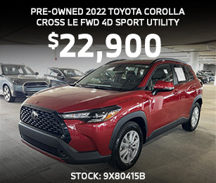 Pre-Owned 2022 Toyota Corolla Cross