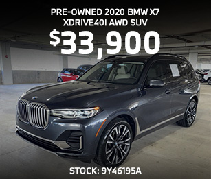 Pre-Owned 2020 BMW X7 xDrive40i