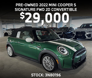 Pre-Owned 2022 MINI Cooper S Signature FWD 2D Convertible