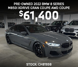 Pre-Owned 2022 BMW 8 Series M850i xDrive Gran Coupe AWD Coupe