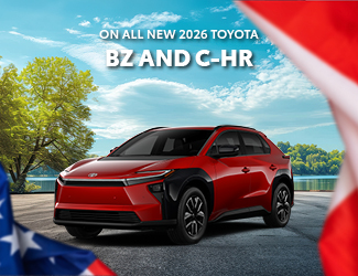 offer on Toyota bZ and C-HR