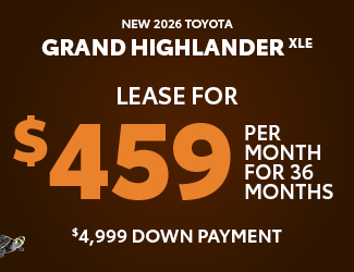 2026 Toyota Grand Highlander offer