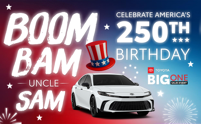 Boom Bam Uncle Same - Celebrate America’s 250th birthday