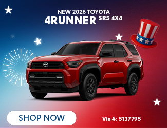 2026 Toyota 4Runner SR5 4x4