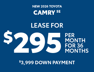 2026 Toyota Camry SE offer