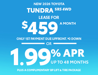 2026 Toyota Tundra SR5 4WD