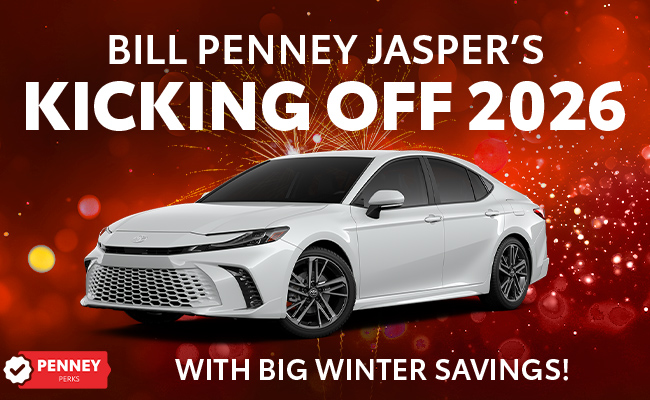 Bill Penney Jasper's Kicking off 2026 with big winter savings