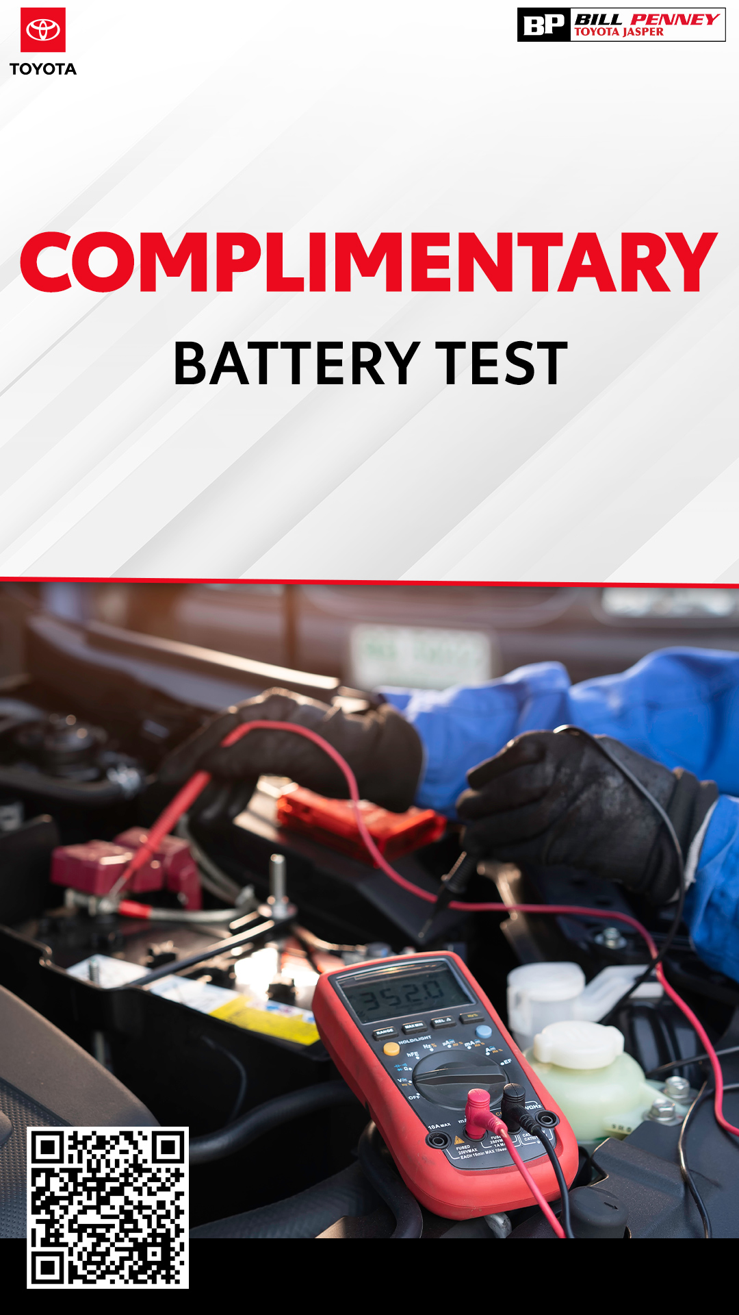Complimentary battery test