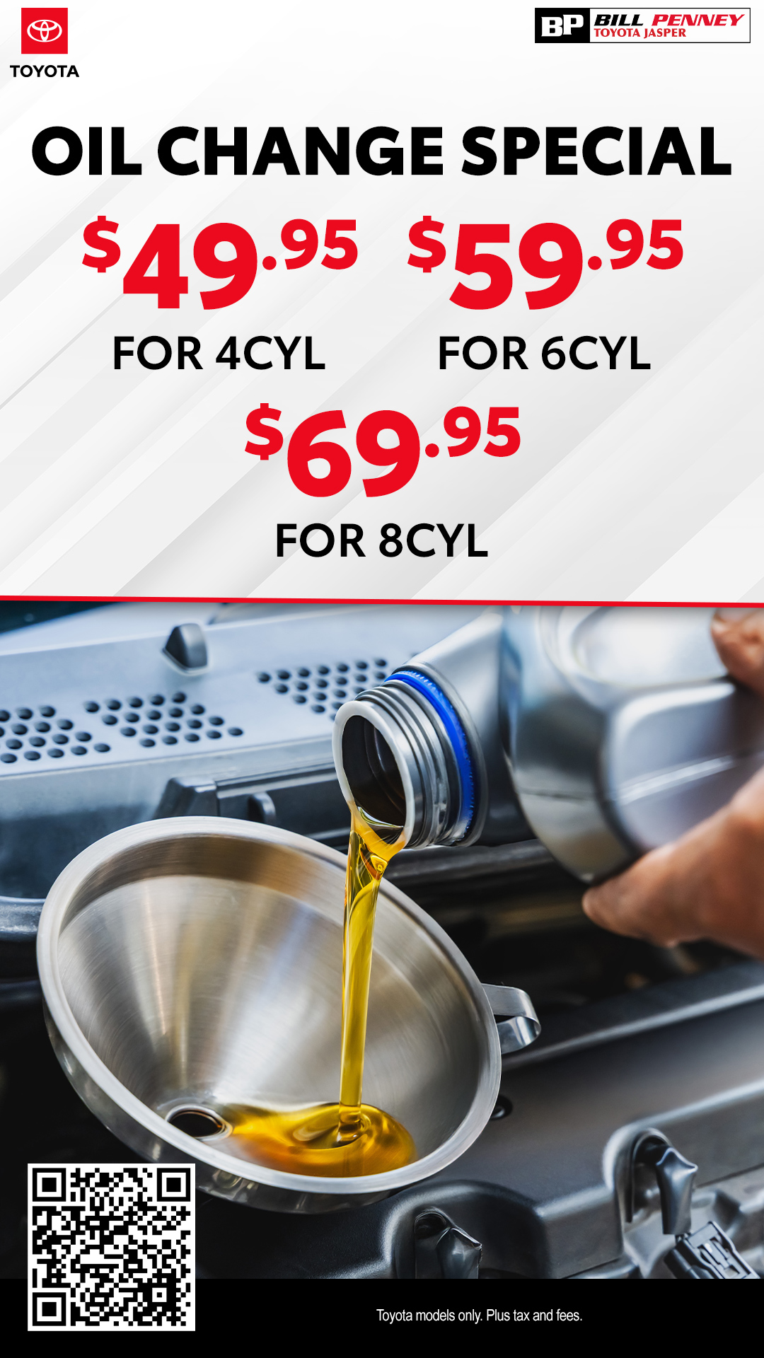 Oil change special