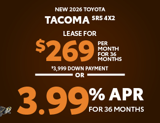 2026 Toyota Tacoma SR5 Offer
