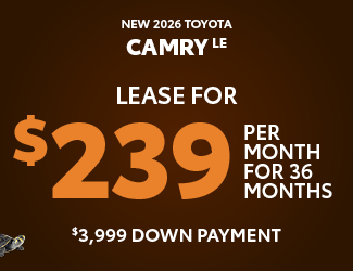 2026 Toyota Camry Offer