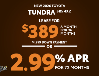 2026 Toyota Tundra Offer