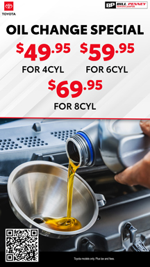 Oil change special