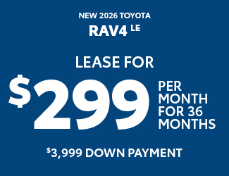 2026 Toyota RAV4 LE Offer