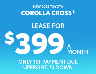 2026 Toyota Corolla Cross L Offer