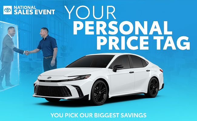 Your personal price tag - You pick the biggest savings
