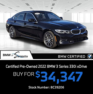 Certified Pre-Owned 2022 BMW 3 Series 330i xDrive