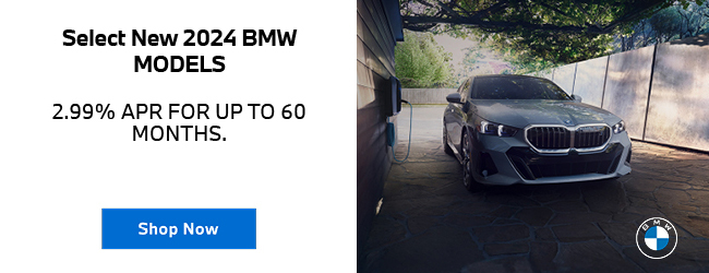 Select new 2024 BMW models APR offer