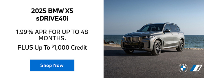 2025 BMW X5 sDRIVE40i offer