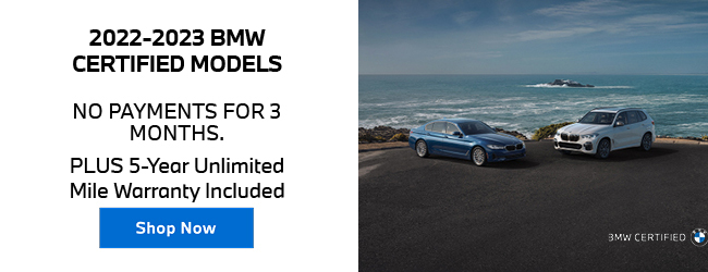 2022-2023 BMW Certified Models