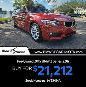 Pre-Owned 2015 BMW 2 Series 228i