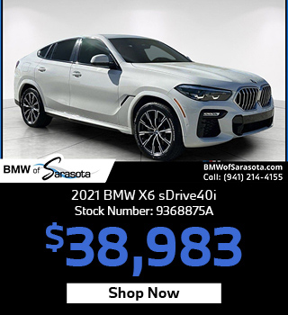 Pre-Owned 2021 BMW X6 sDrive40i offer