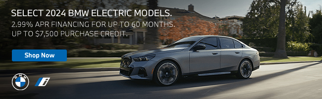 Select 2024 BMW Electric models