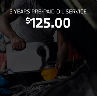 3 years Pre-paid oil service