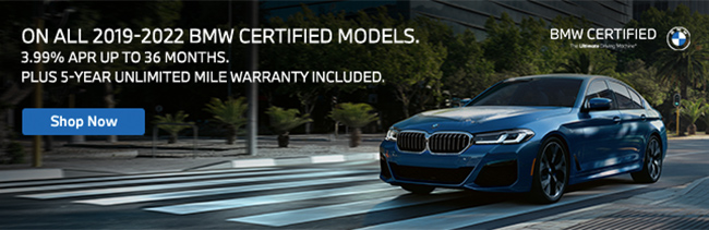 On all 2019-2022 BMW certified models - APR special