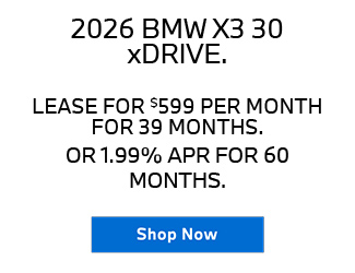 2026 BMW X3 offer