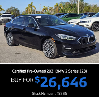 Certified Pre-Owned 2021 BMW 2 Series 228i