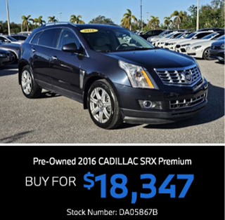 Pre-Owned 2016 CADILLAC SRX Premium