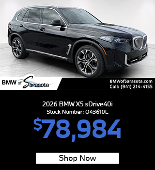 2026 BMW X5 sDrive40i offer